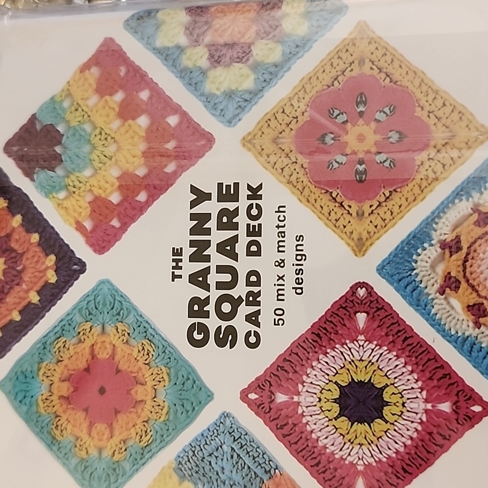 Granny Square Cards How To Brand New. 50 designs to learn